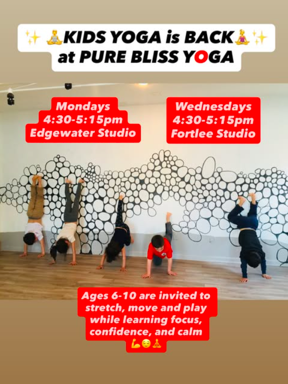 Kids Yoga flyer